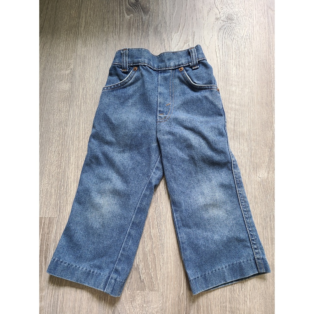 VTG 70s Levi's Sz 3T High Rise Wide Leg Bellbottom Flare Hippie Boho Festival